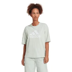 ADIDAS WOMEN'S FUTURE ICONS BADGE OF SPORT GREEN TEE