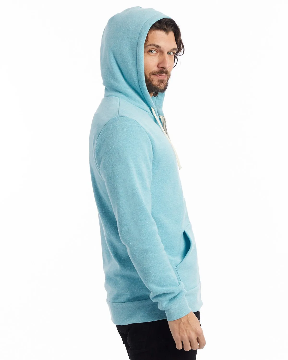 Alternative AA9590 Men's Rocky Eco-Fleece Zip Hoodie