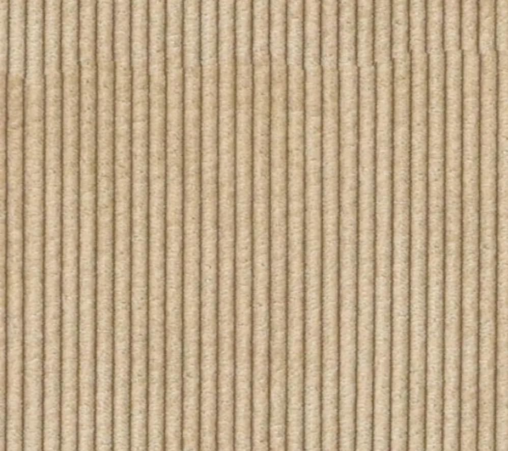 Beige Corduroy Cotton