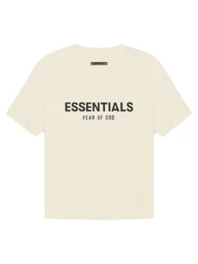 Fear Of God Essentials Back Logo T-shirt Cream [SS21]