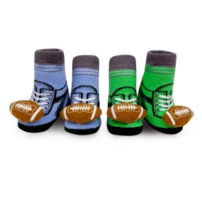 Football Rattle Socks