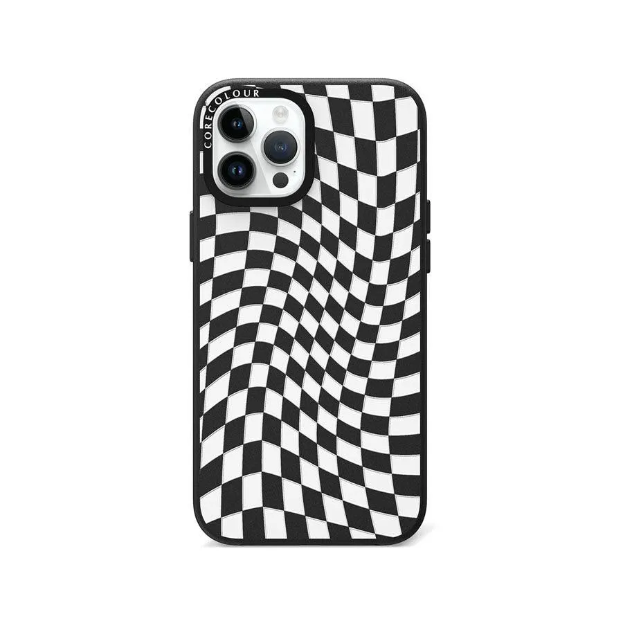 iPhone 12 Pro Max Check Me Out Twisted Black Phone Case