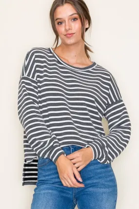 Relaxed & Comfy Striped Top