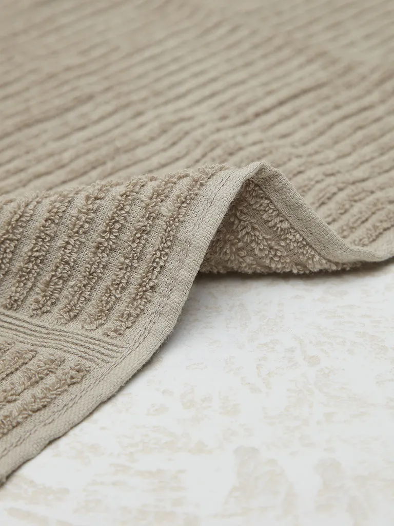 Westside Home Taupe Hand Towel