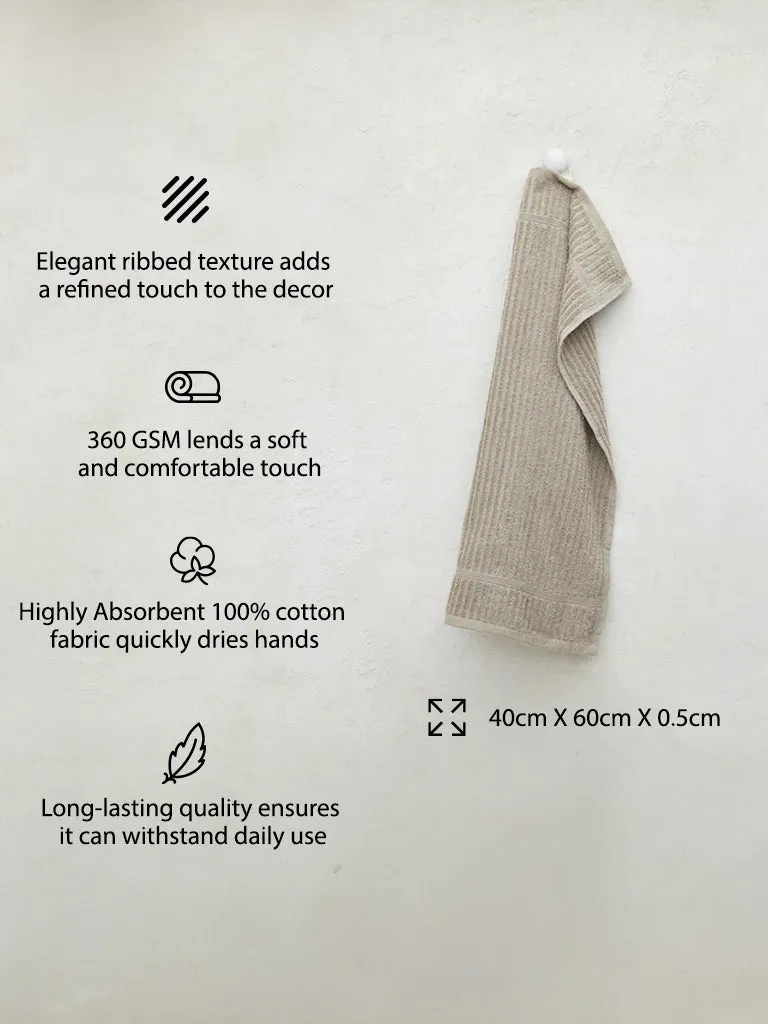 Westside Home Taupe Hand Towel